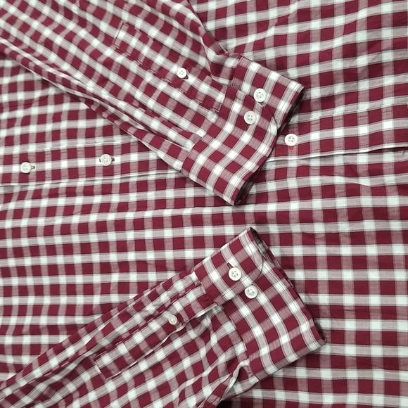 Daniel Cremieux Signature Collection Gingham Pattern Casua  Shirt.  XXL - Picture 8 of 11